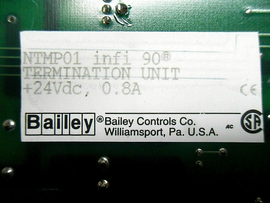 Bailey Controls NTMP01 Termination Unit