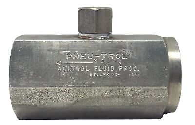 Deltrol C30SS 1/2" NPT In-Line Hydraulic Check Valve