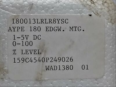 Yokogawa/GE 159C4540P249026 Edgewise Level Meter