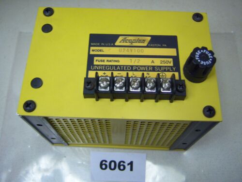Acopian Power Supply U24Y100 1/2 A 250 V