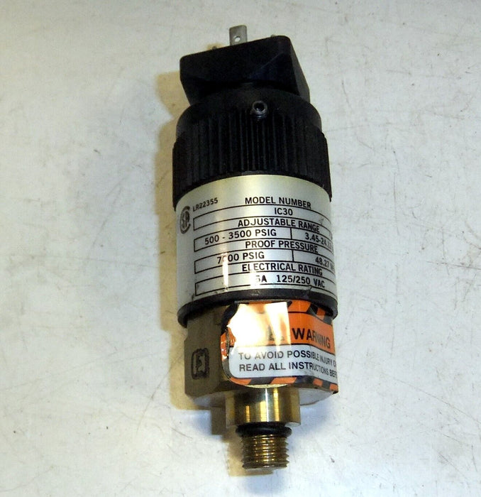 Enerpac Pressure Switch IC30 500-3500 Psig
