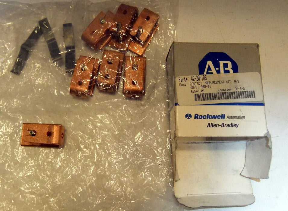 \Allen-Bradley Contact Kit 40781-800-01 no cross bars