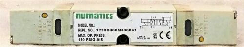 Numatics 122BB400M000061 Double Pilot Solenoid Valve