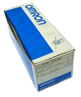 Omron E35-X3CE4 12-24 V DC Fiber Optic Amplifier for Photoelectric Sensor