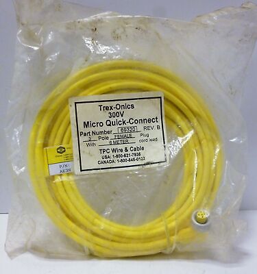 Trex-Onics 69320 Micro Quick-Connect Cable