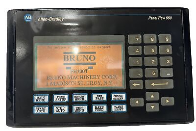 Allen-Bradley 2711-B5A2 Ser E Rev A FRN 2.01 5.3" Display PanelView 550