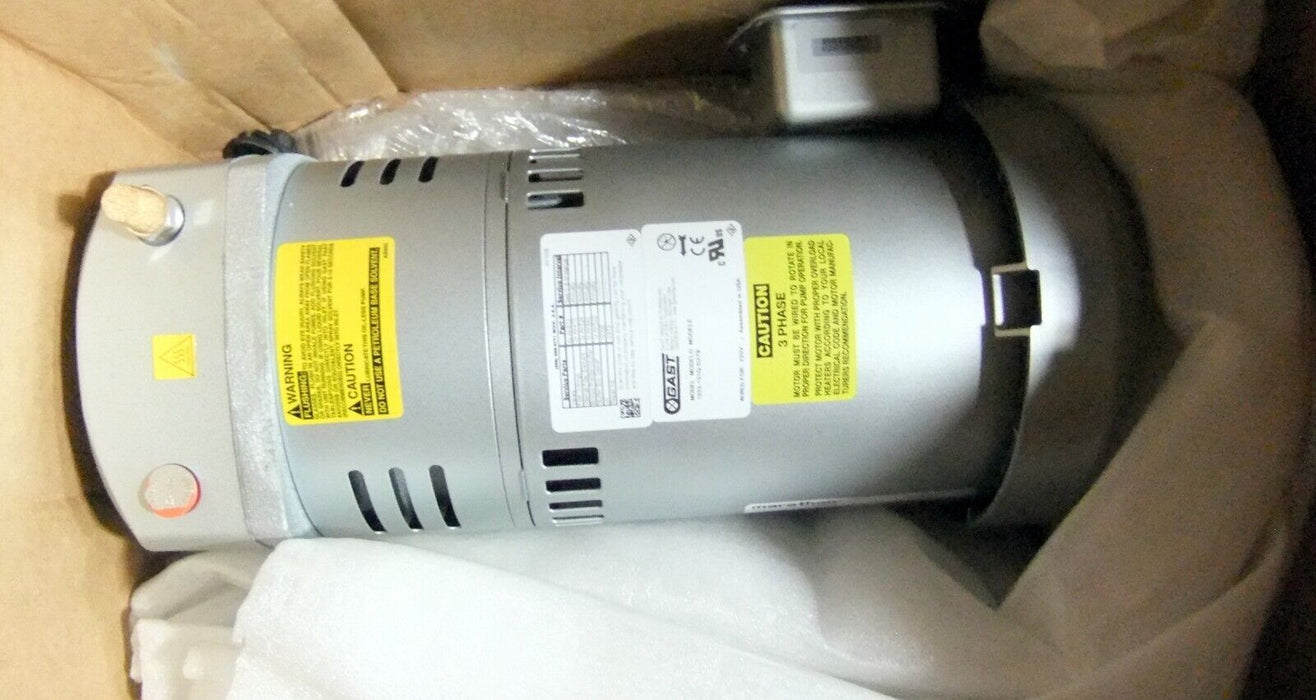 GAST 1023-101Q-G279 Rotary Vane Pump 3/4 HP