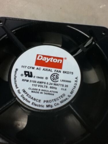 Dayton 6KD75 Electronic Component Fan