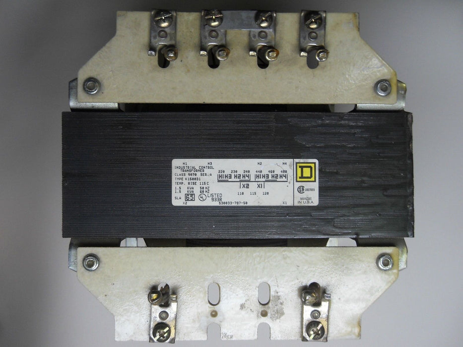Square D Class 9070 K1500D1 Industrial Control Transformer