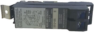 Allen-Bradley 595-AA Heavy Duty Size 0-4 Auxiliary Contact
