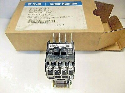 Eaton Cutler-Hammer Control Relay BFF04F 4P 4NC