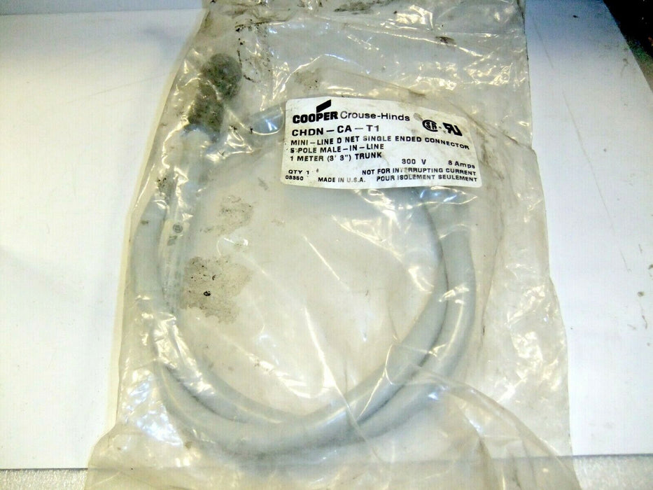 Crouse Hinds Mini Line D Connector 1M CHDN-CA-T1