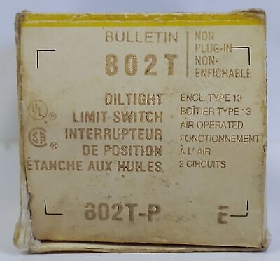 Allen-Bradley 802T-P Air Actuated Limit Switch