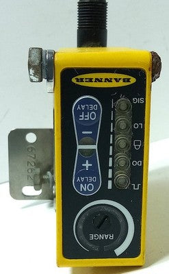 Banner Engineering Q60BB6AFV1000Q 10-30 V DC Adjustable Photoelectric Sensor