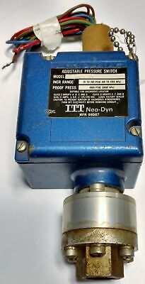 ITT Neo-Dyn 100P5-3C6 Adjustable Pressure Switch
