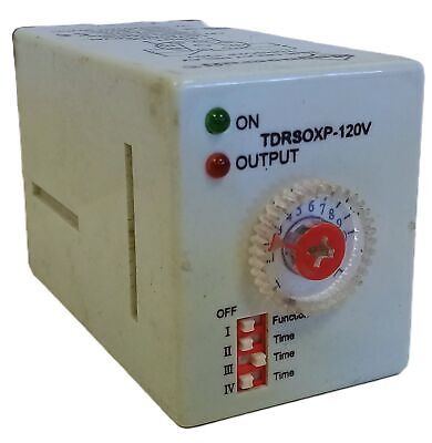 Magnecraft TDRSOXP-120V Adjustable On Delay/Interval Time Delay Relay