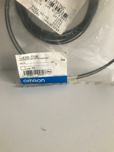 OMRON Photoeletric Switch Fiber E32-T14L