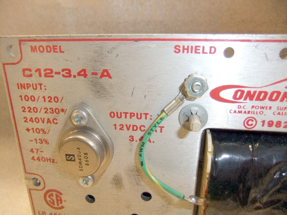 Condor Power Supply C12-3.4-A