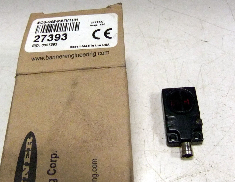 Banner N05-Q08-RN7V1131 27393 Photoelectric Sensor