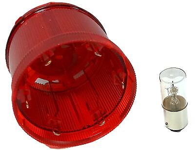 WERMA 641 100 00 240 V AC/DC 7 W Red Stacklight Lampholder w/ Bulb