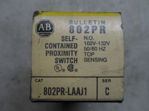 Allen-Bradley 802PR-LAAJ1 Proximity Limit Switch 0.5A 132VAC