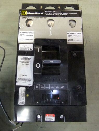 Square D 400A Circuit Breaker LAP3640032MV1027