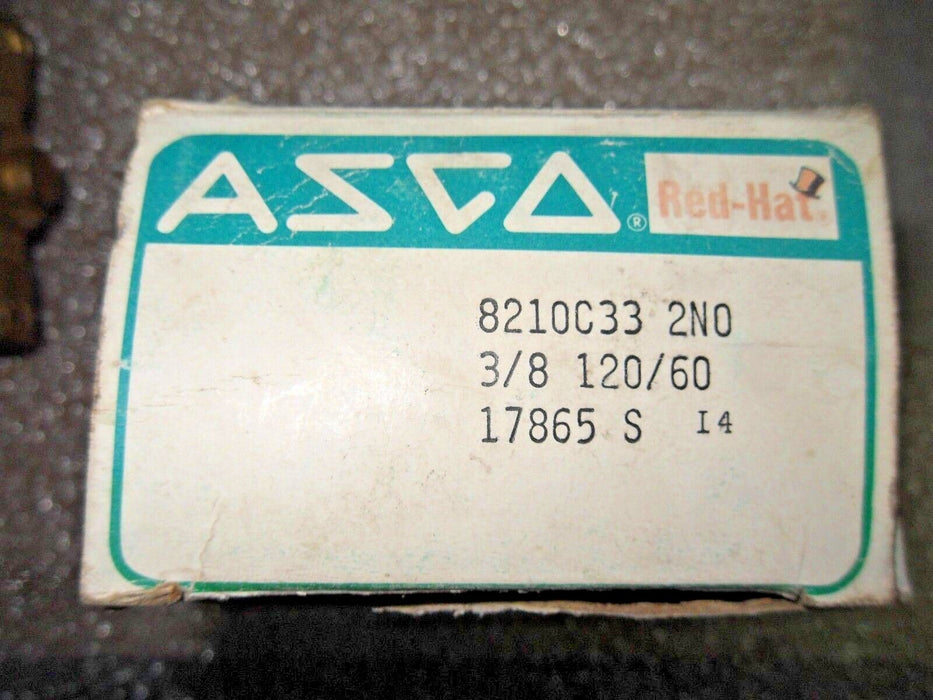 ASCO 8210C33 120V Solenoid Valve 3/8"