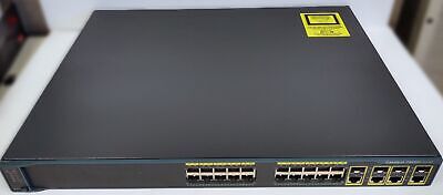 Cisco WS-C2960G-24TC-L Catalyst 20 Port 1000BT Ethernet Switch