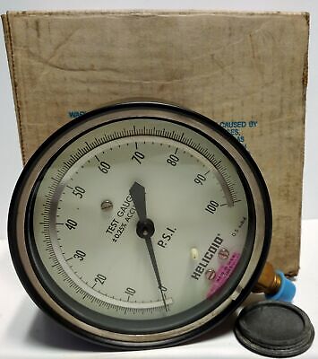 Helicoid F1C1E9A100000 High Accuracy 0-100psi Pressure Gauge