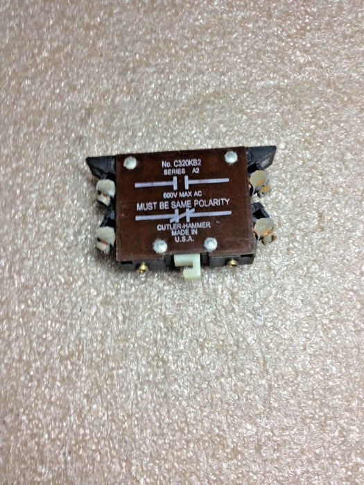 Cutler-Hammer C320KB2 Auxiliary Contact