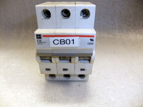 Cutler-Hammer Circuit Breaker WMS-C310 10A 3P