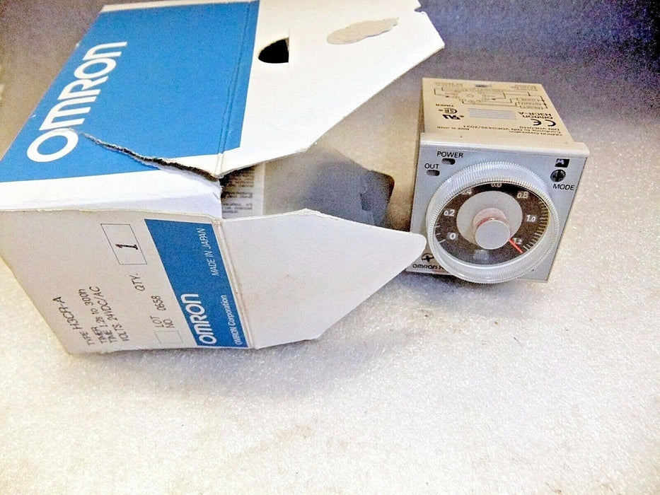 Omron Timer H3CR-A 24VDC AC 1.2S to 300h