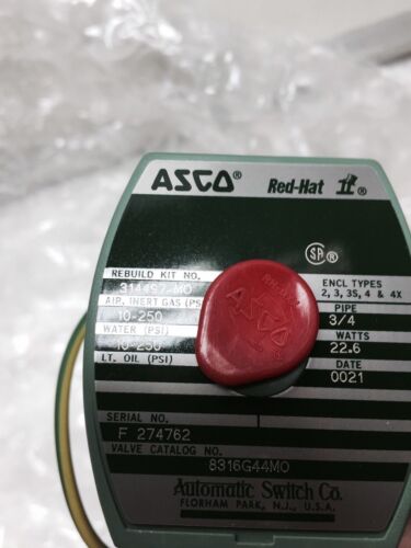ASCO 8316G44Mo Solenoid Valve