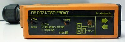 IFM EfectorOS0031 / OST-FBOA/T Fiber Optic Proximity Sensor