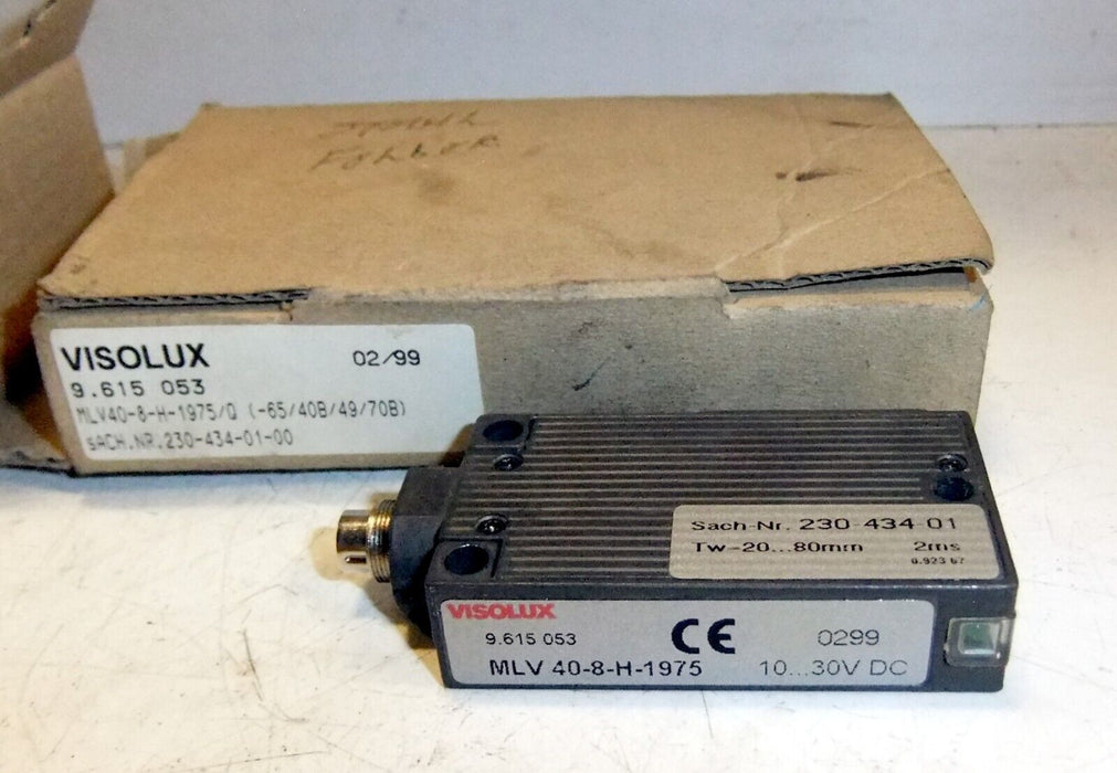Visolux MLV40-8-H-1975/Q 9.615.53 Photoelectric Switch