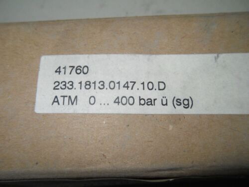 Dieffenbacher 233.1813.0147.10.D Analog Transmitter