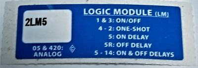 Banner Engineering 16539 / 2LM5 Logic Module