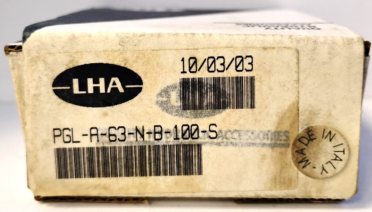 LHA PGL-A-63-N-B-100-S 0-100 psi Glycerin Filled Air Pressure Gauge