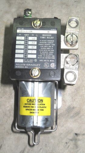 1 Allen-Bradley 810-A09A INVERSE TIME RELAY