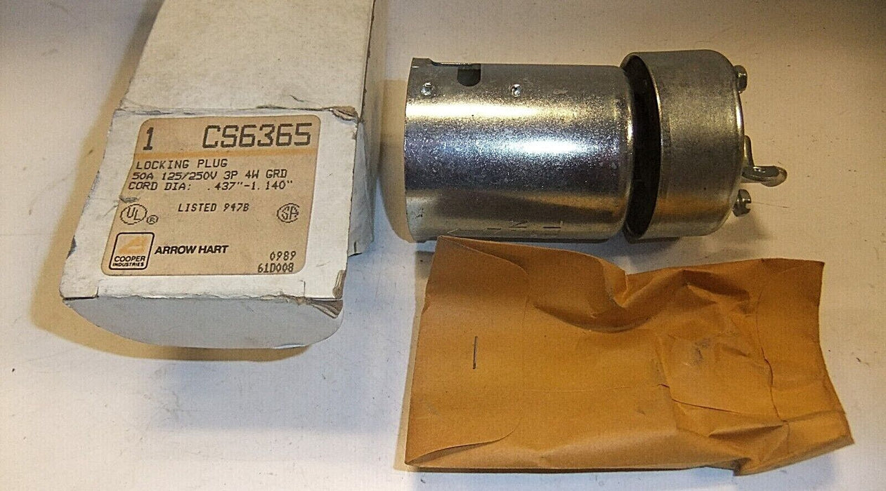 Arrow Hart Locking Plug CS6365
