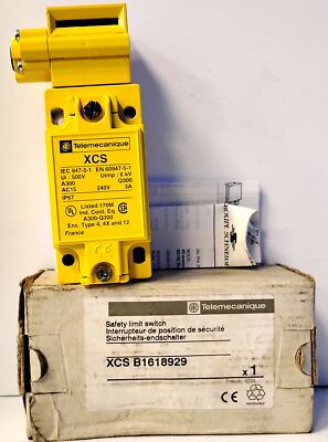 Telemecanique XCS-B1618929 240 V 3 A Safety Keylock Limit Switch