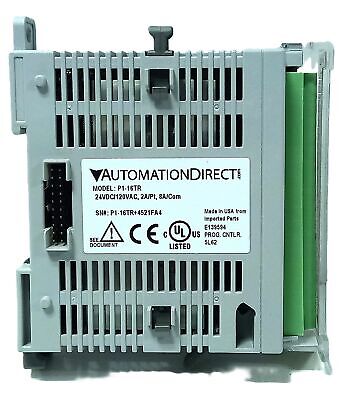 AutomationDirect P1-16TR 6-24 V DC/6-120 V AC PLC Output Module
