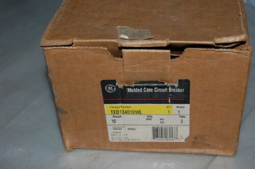 GE TED134010WL Molded Case Circuit Breaker