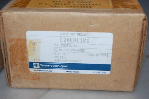 Telemecanique E20E0L1K15 Overload Relay