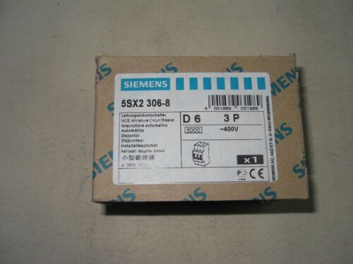1 Siemens 5SX2306-8 CIRCUIT BREAKER