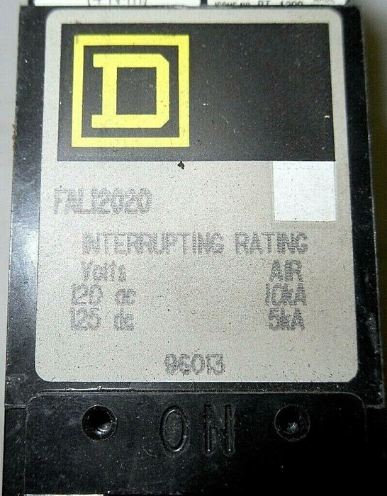 Square D FAL12020 Circuit Breaker