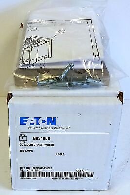 Eaton GD3100K 3-Pole 100 A Molded Case Switch