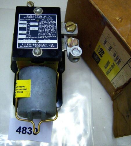 Allen-Bradley Magnetic OL Relay 810-A351811-1