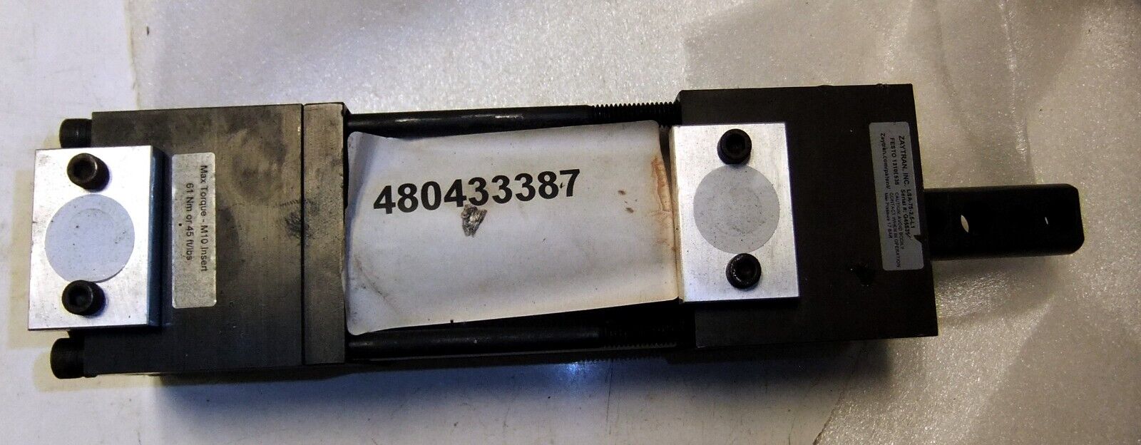 Festo Zaytran Pneumatic Cylinder LSA-75-2.5-L1