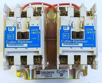 Cutler-Hammer CN35DN4 Series B1 120 V 30 A 4P Single Phase Lighting Contactor
